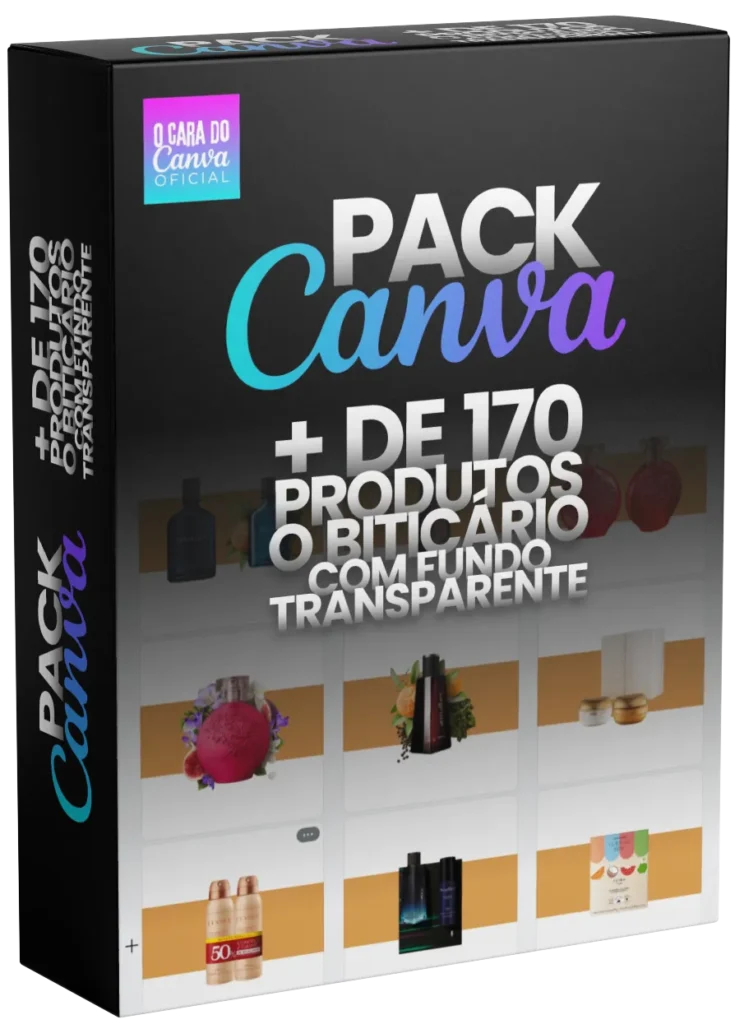 Pack Canva para Consultora de Beleza o boticário