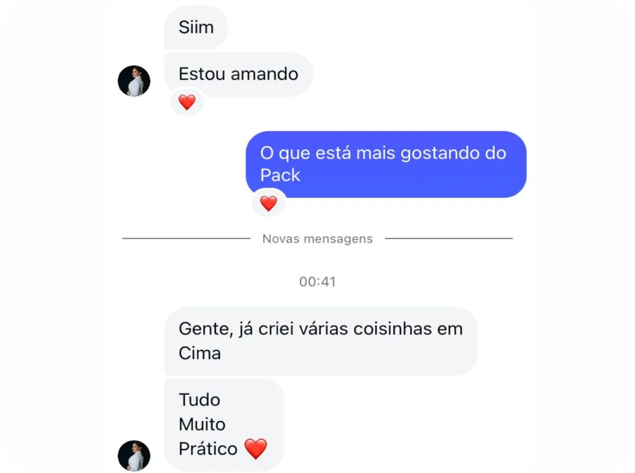 depoimento 2 pack canva
