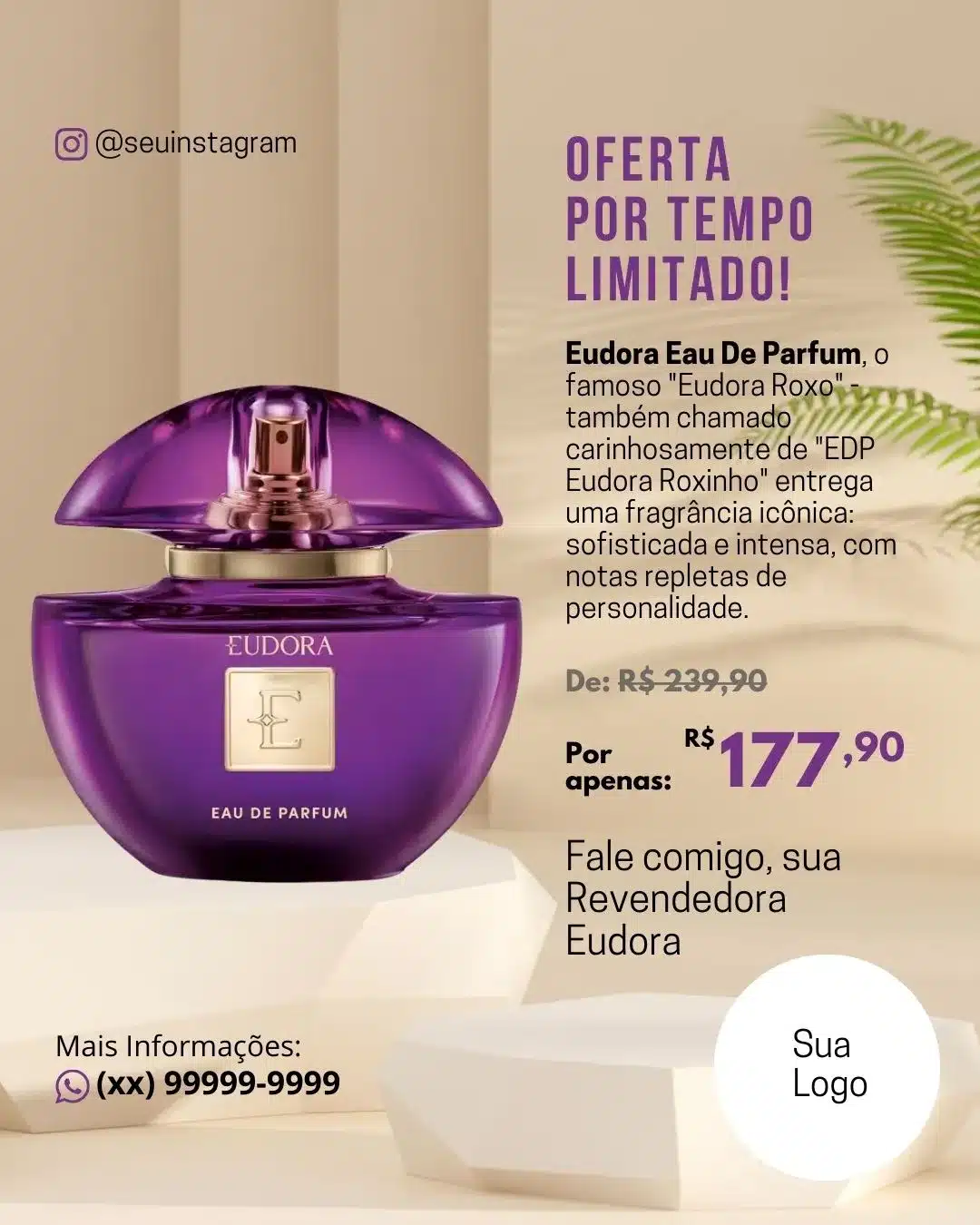 Pack Canva para Revendedor(a) EUDORA - Mari Venda na Veia